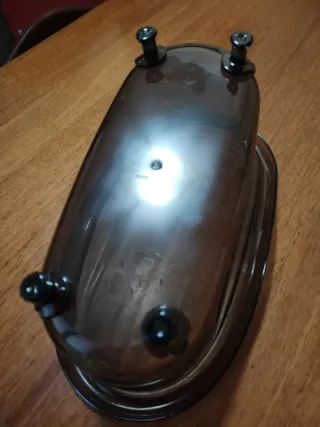 Vaso Vasca Marrone Trasparente