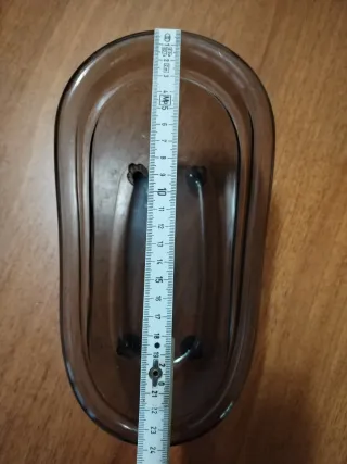 Vaso Vasca Marrone Trasparente