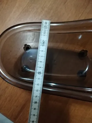 Vaso Vasca Marrone Trasparente