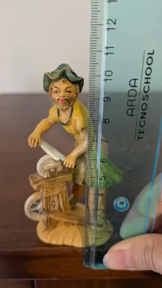 Statuina Presepe Arrotino Italy