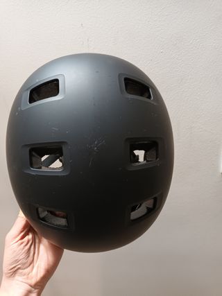 Casco Btwin Negro Regulable