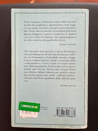 L’insostenibile leggerezza dell’essere
