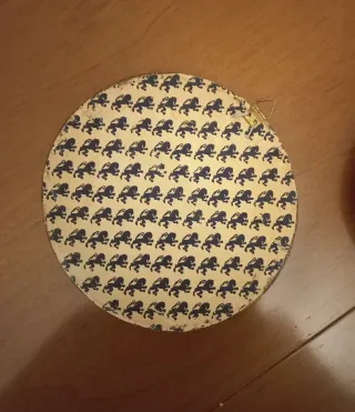 Coppia quadretti rotondi decorativi