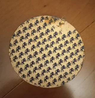 Coppia quadretti rotondi decorativi