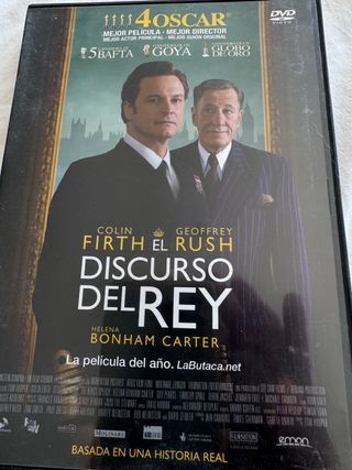 DVD El Discurso del Rey