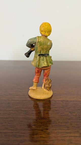 Statuina presepe pifferaio Italy