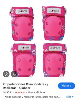 Protecciones Globber Codos y Rodillas