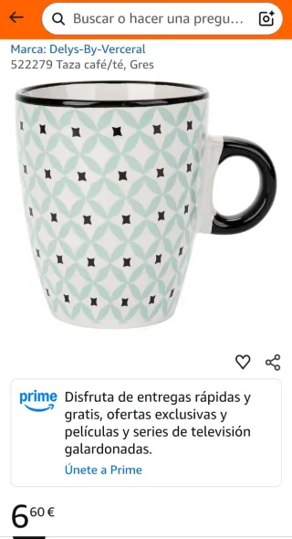 Tazas de café Delys France (Set de 10)