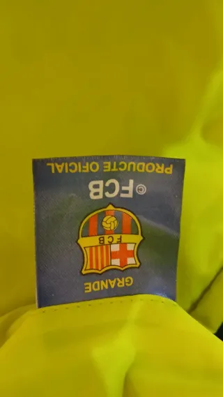 Abrigo reversible Barça azul y amarillo
