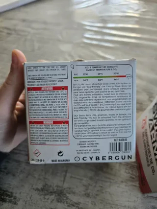 Cartucce swiss arms CO2 da 12g.