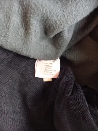 Abito grigio con pizzo nero so