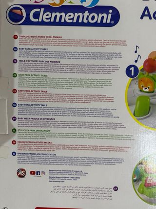 Baby Park Clementoni Tavolo Attività