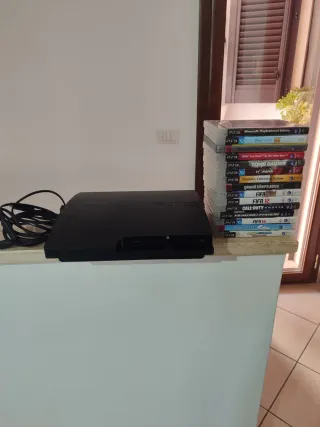 PlayStation 3 (PS3) Nera + 15 Giochi