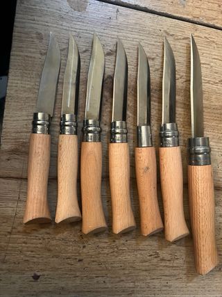 Set di 7 coltelli Opinel Inox Savoie Francia