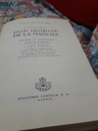 DON QUIJOTE DE LA MANCHA EDICION IV CENTENARIO