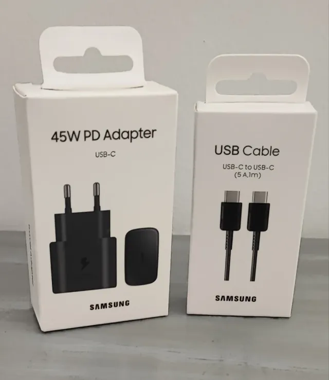 PACK CARGADOR 45W+ CABLE 5A (1 metro) USBC