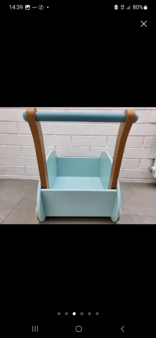 Correpasillos de madera