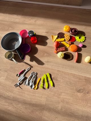 Accesorios Cocinita y Comida Juguete