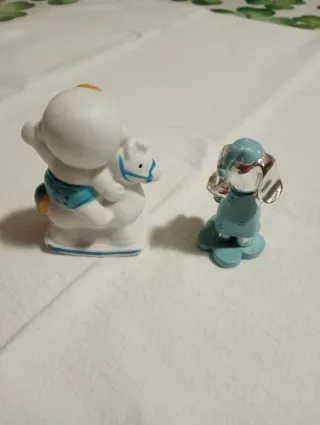 Set 2 soprammobili in ceramica