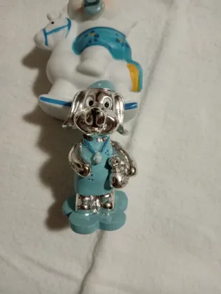 Set 2 soprammobili in ceramica