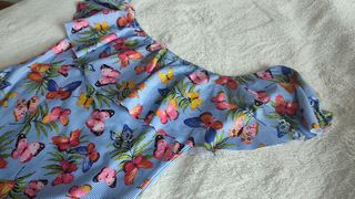 Bañador de mujer con estampado de mariposas