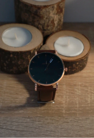 Pack 3 Relojes Cuarzo y Cuero