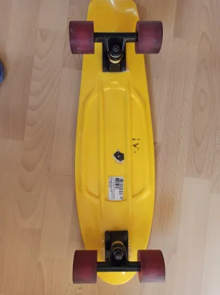 Monopatín Amarillo Oxelo