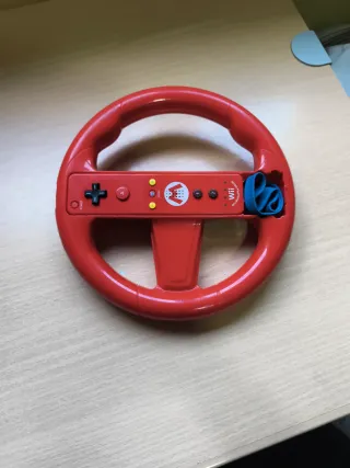 Accesorios Wii: Volante y Pistola