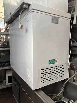 Congelador horizontal blanco