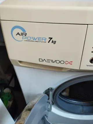 Lavadora Daewoo 7kg Air Power