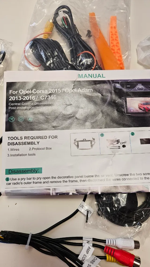 Pantalla Android Opel Corsa/Adam/Antara