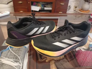 Zapatillas Adidas Running Negras y Rosas Nuevas
