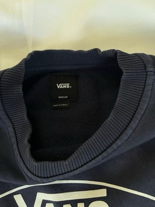 Sudadera Vans Off The Wall Azul Talla M