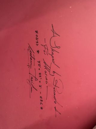 Tabla de surf Longboard rosa