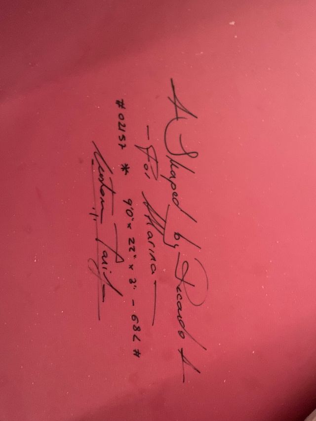 Tabla de surf Longboard rosa