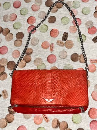 Bolso Zadig & Voltaire Piel Naranja/Rojo