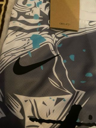 Maglietta Nike Stussy Blu e Bianca