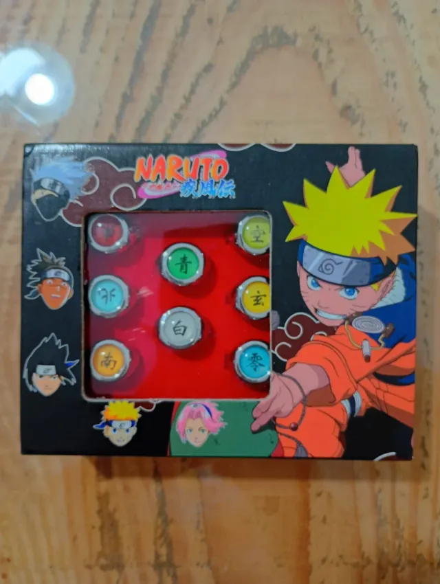 Colección Anillos Naruto Nuevos