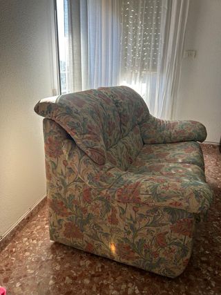 Sofá 3+2 plazas estampado