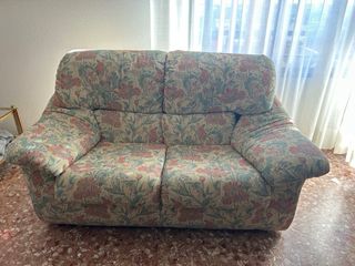 Sofá 3+2 plazas estampado