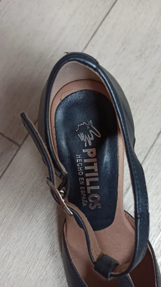 Sandalias Pitillos Azul