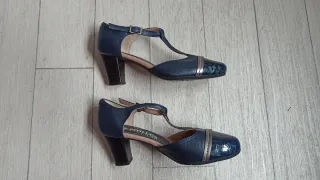 Sandalias Pitillos Azul