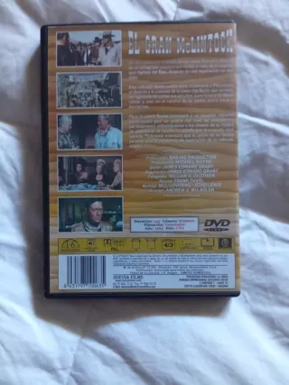 DVD El Gran McLintock Western John Wayne