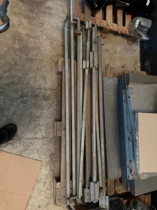 Estructura Puesto Mercado Metálica