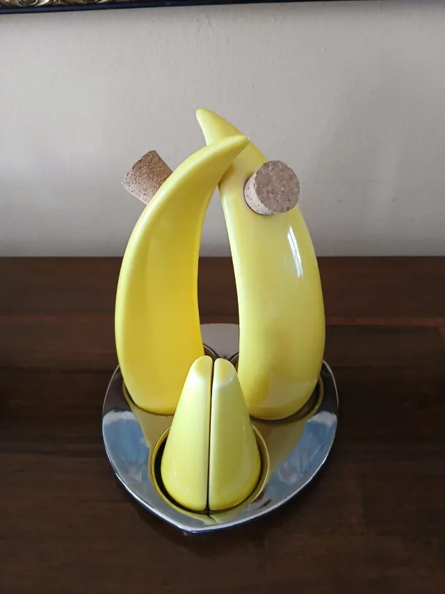 Set Olio e Aceto Vintage Anni '70-'80