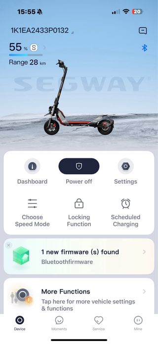 Patinete Eléctrico Segway ZTE 3 PRO