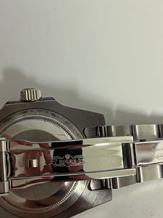 Reloj Rolex Submariner Azul y Plateado