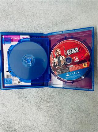 PS4 Slim + Red Dead Redemption 2 + Mando y cables