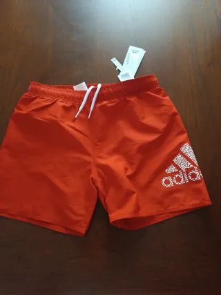 Bañador Adidas Rojo Talla 12 Años
