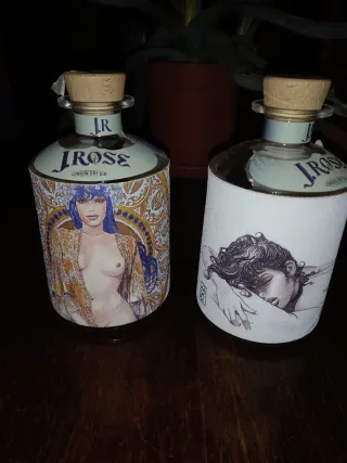 Bottiglie vuote J. Rose London Dry Gin